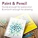 Strathmore 300 Series Mixed Media Paper Pad, Side Wire Bound, 5.5x8.5 inches, 40 Sheets (117lb/190g) - Artist Paper for Adults and Students - Watercolor, Gouache, Graphite, Ink, Pencil, Marker