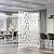 Elevens Free Decorative Privacy Screen with Stand, Outdoor Decor Privacy Fence Screen Metal Fence Panels, Outdoor Divider for Garden Patio Backyard, White-Block (A-GE04002)