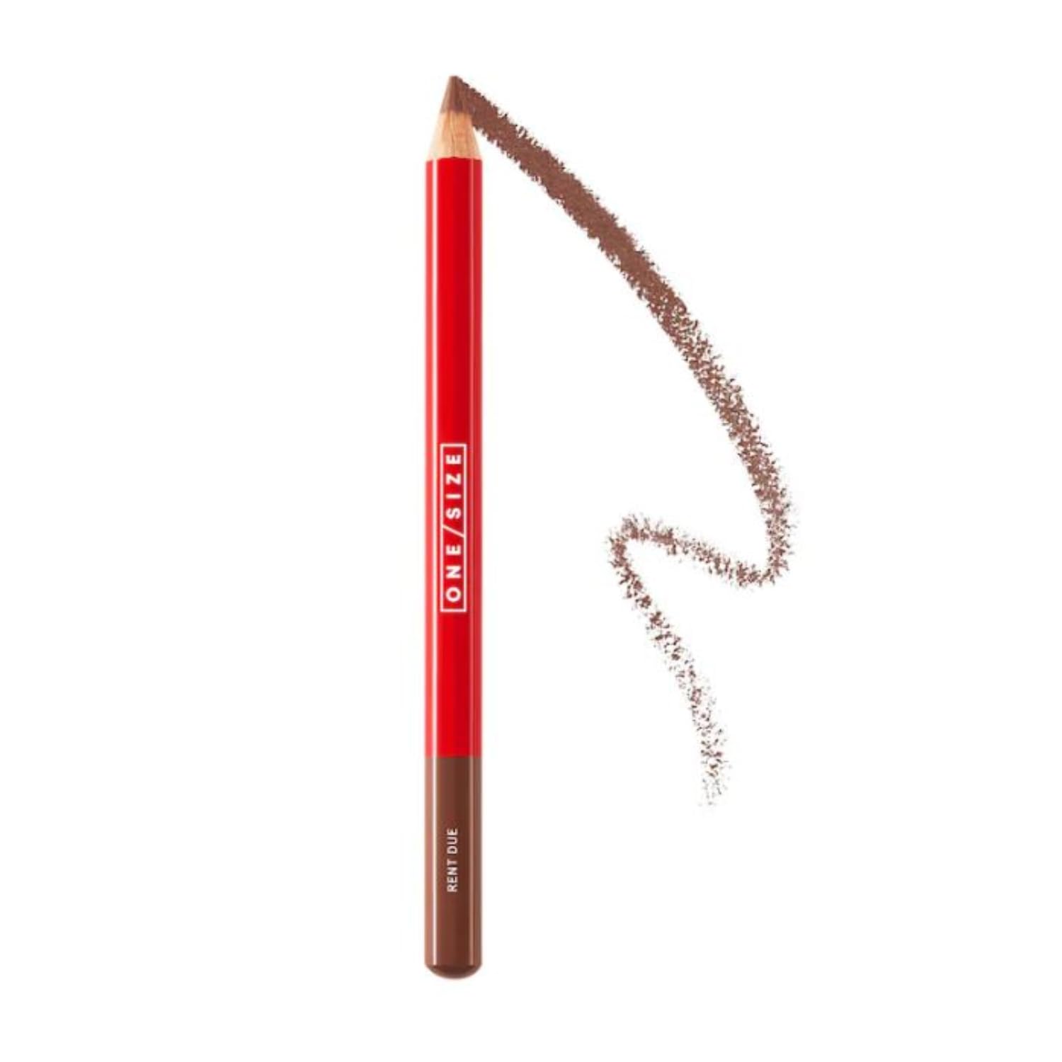 One/Size Lip Snatcher Precision Lip Filler Pencil - Rent Due (soft matte soft brown) - 0.04 oz / 1.1 g