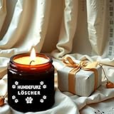 Geschenke für Hundebesitzer Frauen Duftkerze mit Spruch - Hundefurz Löscher Lustige Geschenk für Hunde Liebhaber Frau Freundin zum Geburtstag Valentinstag Weihnachten Geburtstagsgeschenk für Frauen
