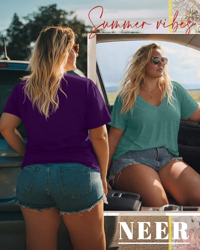 Image of Neer 3 Pack Plus Size Women's T-Shirts