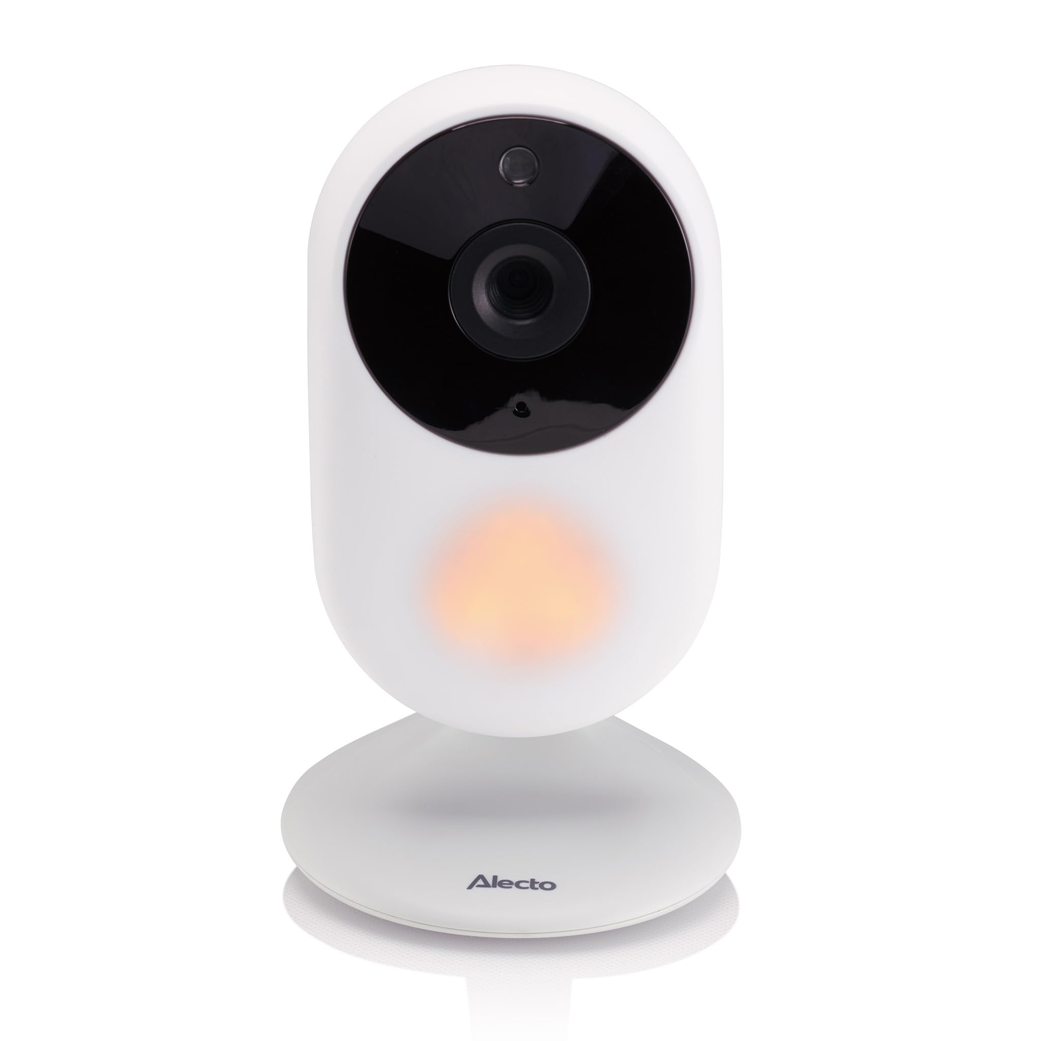 Alecto DVM2028 - Vigilabebés con cámara y Pantalla de 2,8 Pulgadas - visión Nocturna, indicador de Temperatura y hasta 19 Horas de Tiempo en Espera - Blanco/Gris