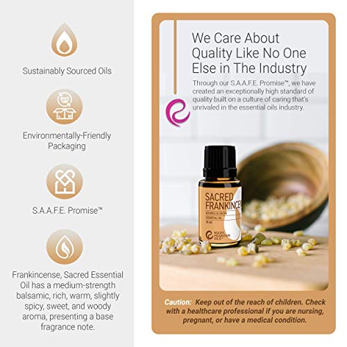 Rocky Mountain Oils Sacred Frankincense Essential Oil - 100% Pure And Natural Aromatherapy Essential Oils For Diffusers, Topical Massage Oil For Massage Therapy And Skin Care, And Household - 15Ml #TOP2