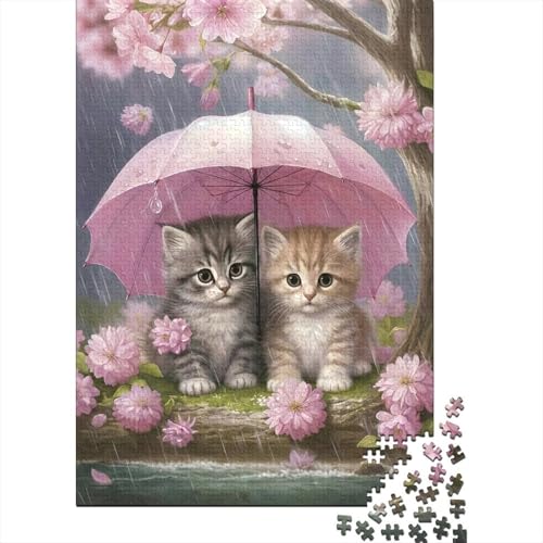 Puzzle de 1000 piezas de gatos: olvida el estrés diario con este rompecabezas familiar
