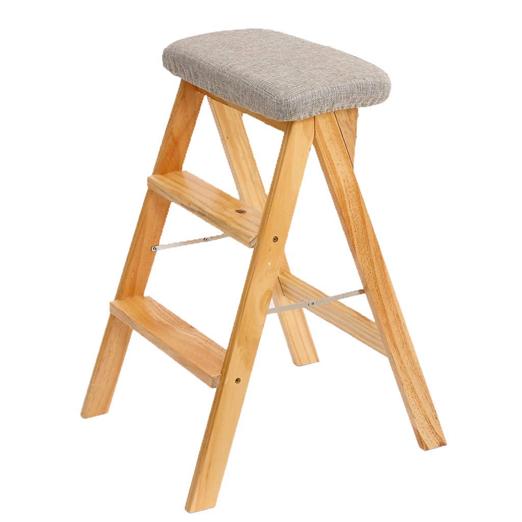 Escabeau d'échelle portable pliant double usage pour hauteur