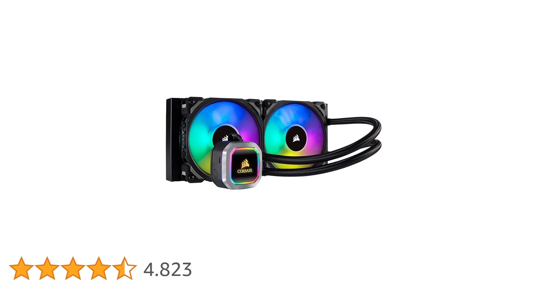 未開封　CORSAIR H100i RGB PLATINUM 240mm WaterCooler Corsair Hydro Series H100i RGB PLATINUM SE 240mm
