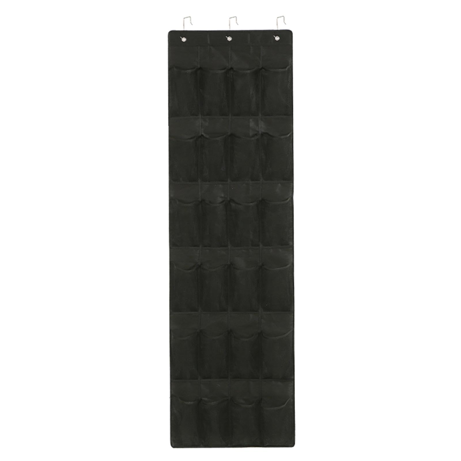 2 Piezas Organizador de Zapatos sobre La Puerta Colgante con Ganchos Estantería de Zapatos Plegable Bolsa Colgante de Bolsillos Material No Tejido Dur, 2 Piezas
