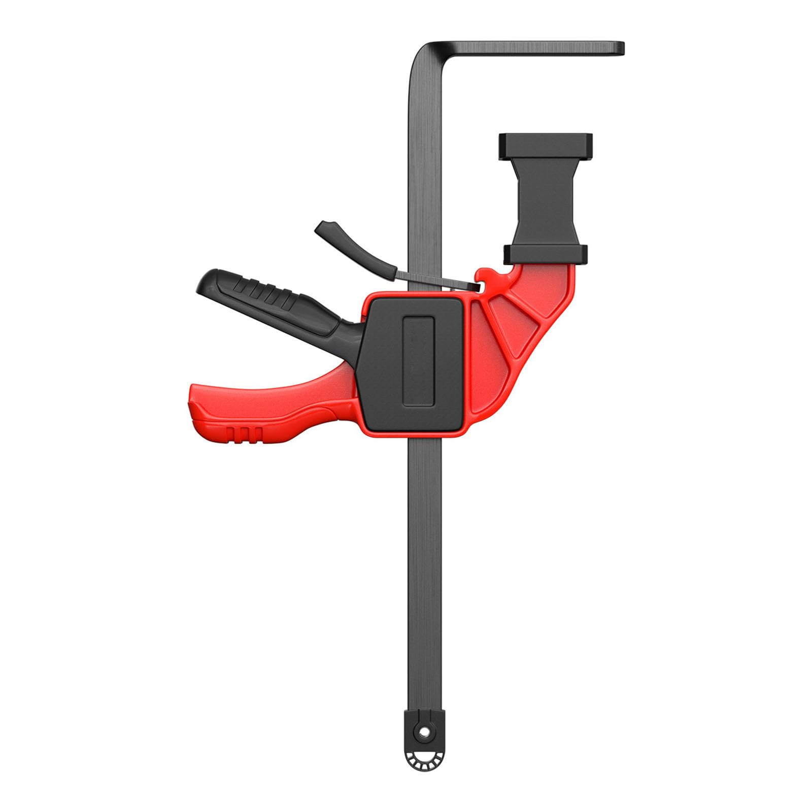 Professional Track Cutter Clamp with Highly Strength Steel Rod Ergonomic Handle Design for Precisely Cutting Woodworking Clamps Woodworking Grip