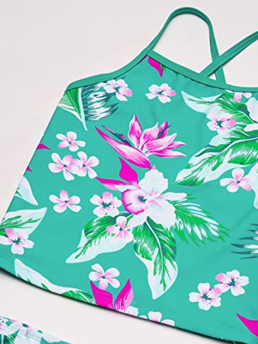 Image of Kanu Surf Girls' Melanie Beach Sport 2-Piece UPF 50+ Banded Tankini