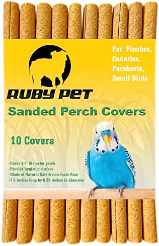 20Pcs Sand Perch Covers for Bird — lifestyle photo