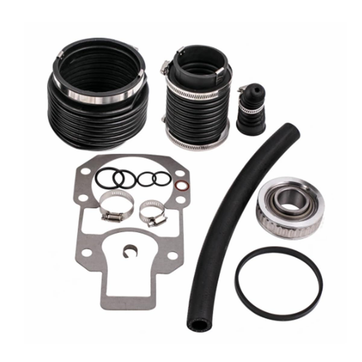 30-803099T1 Heckscheiben-Reparaturbalgsatz mit Kardanlager für Mercruiser Alpha One Gen 2 1991 bis Up Stern Drives Motoren Ersatz 30-60794A2 Sierra 18-8206-1 Mallory 9-72904