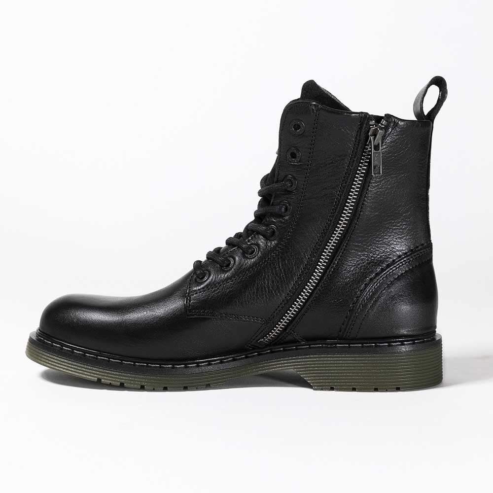 John Doe Motorradschuh Sixty | XTM| Threepoint Protection | Lederstiefel aus Rindsleder | Rutschfeste Sohle
