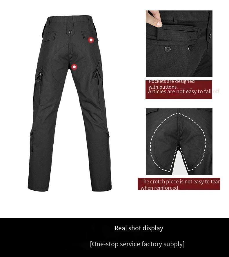 ACU II Tactical Training Suit, Military Style Camouflage Uniform Set, Long Sleeve Jacket and Pants, Windproof Outdoor Wear4