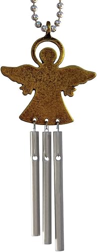 Abalorio musical para auto de Jacob, colgar del espejo retrovisor o en cualquier lugar (ángel mirando)