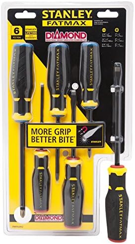 Stanley FMHT62052 6 Piece FatMax Diamond Tip Screwdriver Set
