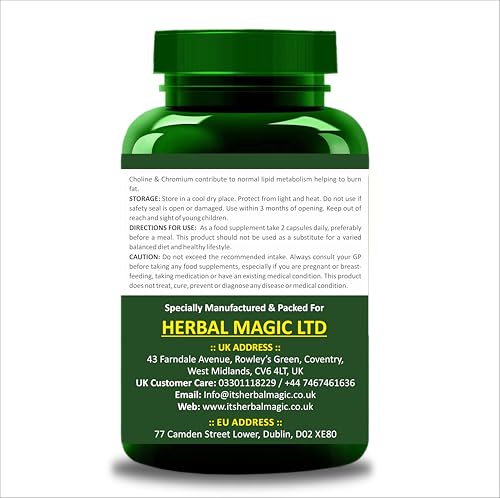Herbal Magic Keto Fat Burner (60 Capsules) Keto-Friendly Supplement with Herbal Extracts, Designed for Active Lifestyles - Image 4