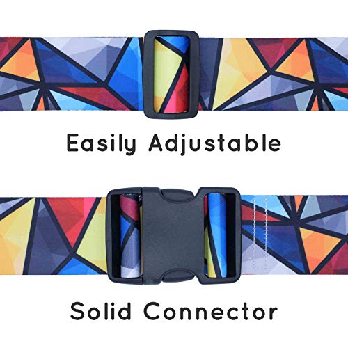 Adjustable Luggage Straps/Belt for suitcases - Travel Accessories - Luggage Accessories - Mosaic