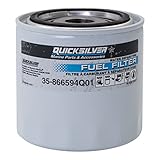 Quicksilver 866594Q01 Water Separating Fuel Filter for Select MerCruiser Vazer and 3.0L MPI EC