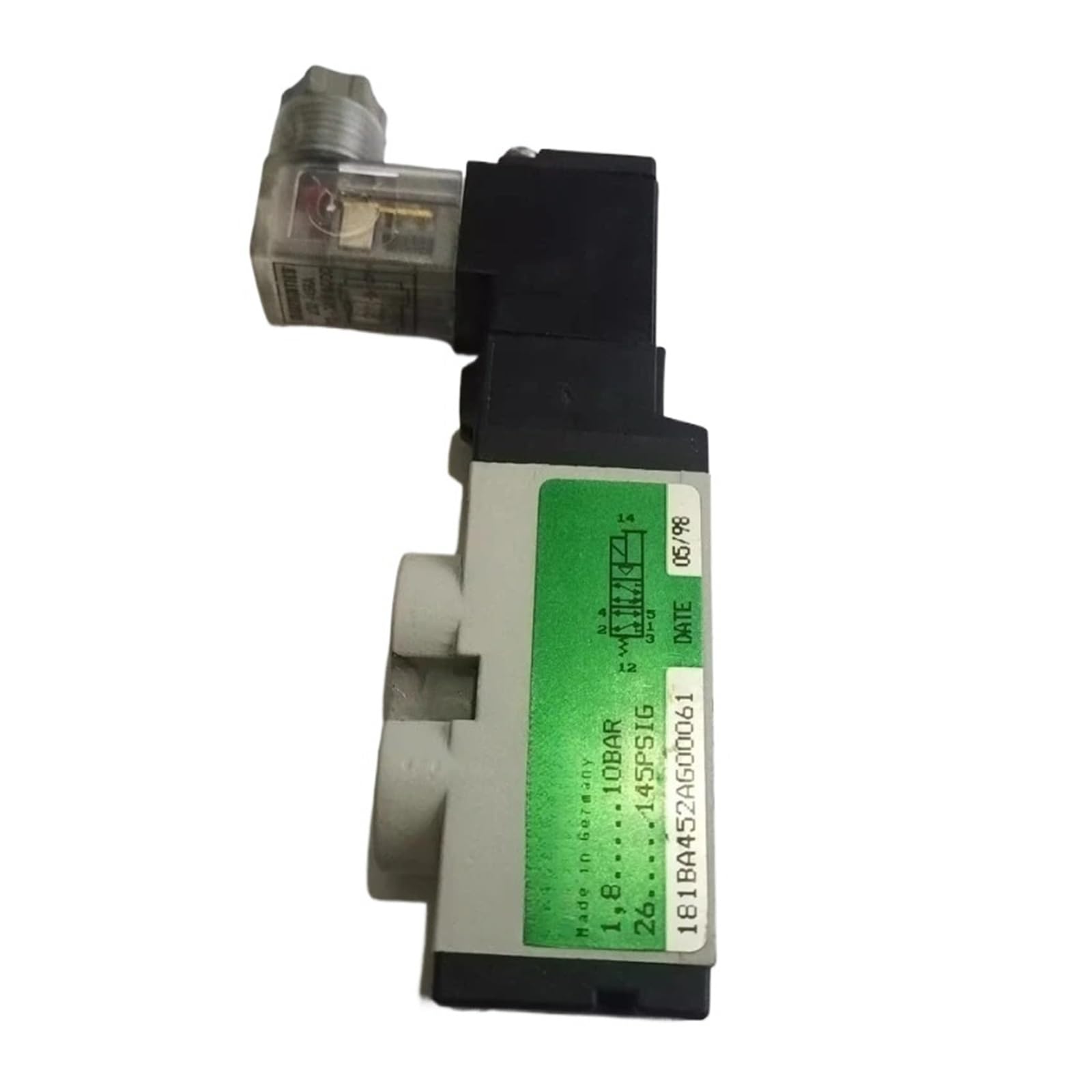 Électrovanne 181BA452AG00061 composant solénoïde pour automatisme pneumatique