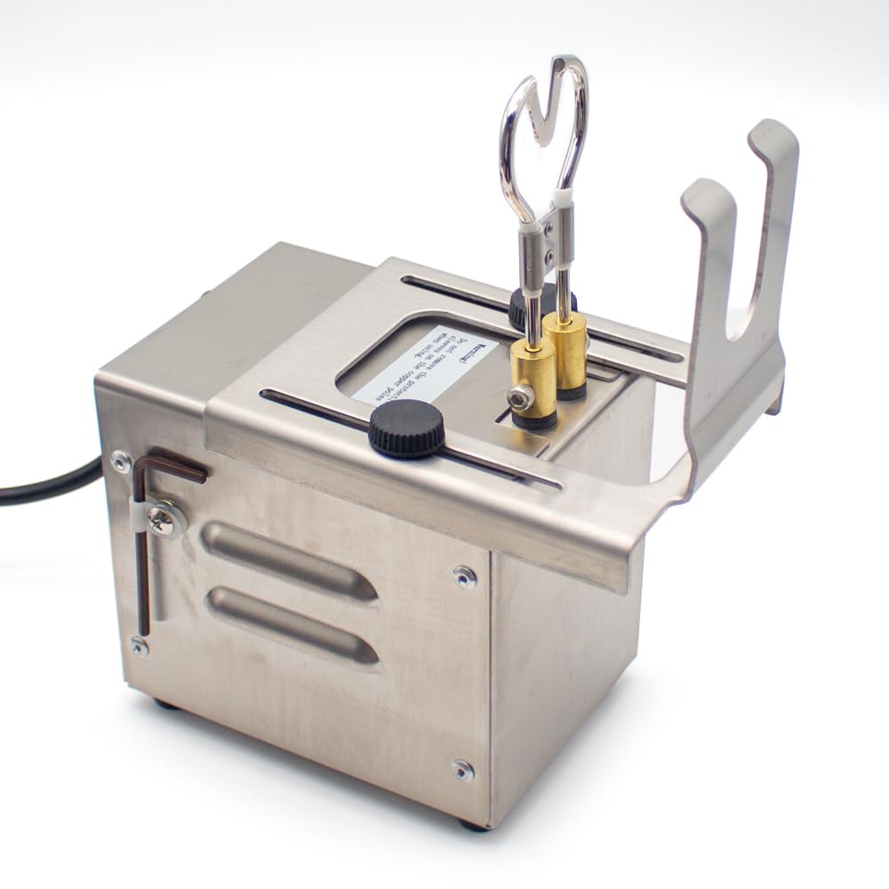 Toplionace Ferro Elettrico per il Taglio della Coda Dei Suinetti AC 220V 600°c Taglio Istantaneo Senza Sangue Lunghezza Regolabile Strumento Riscaldante da Tavolo
