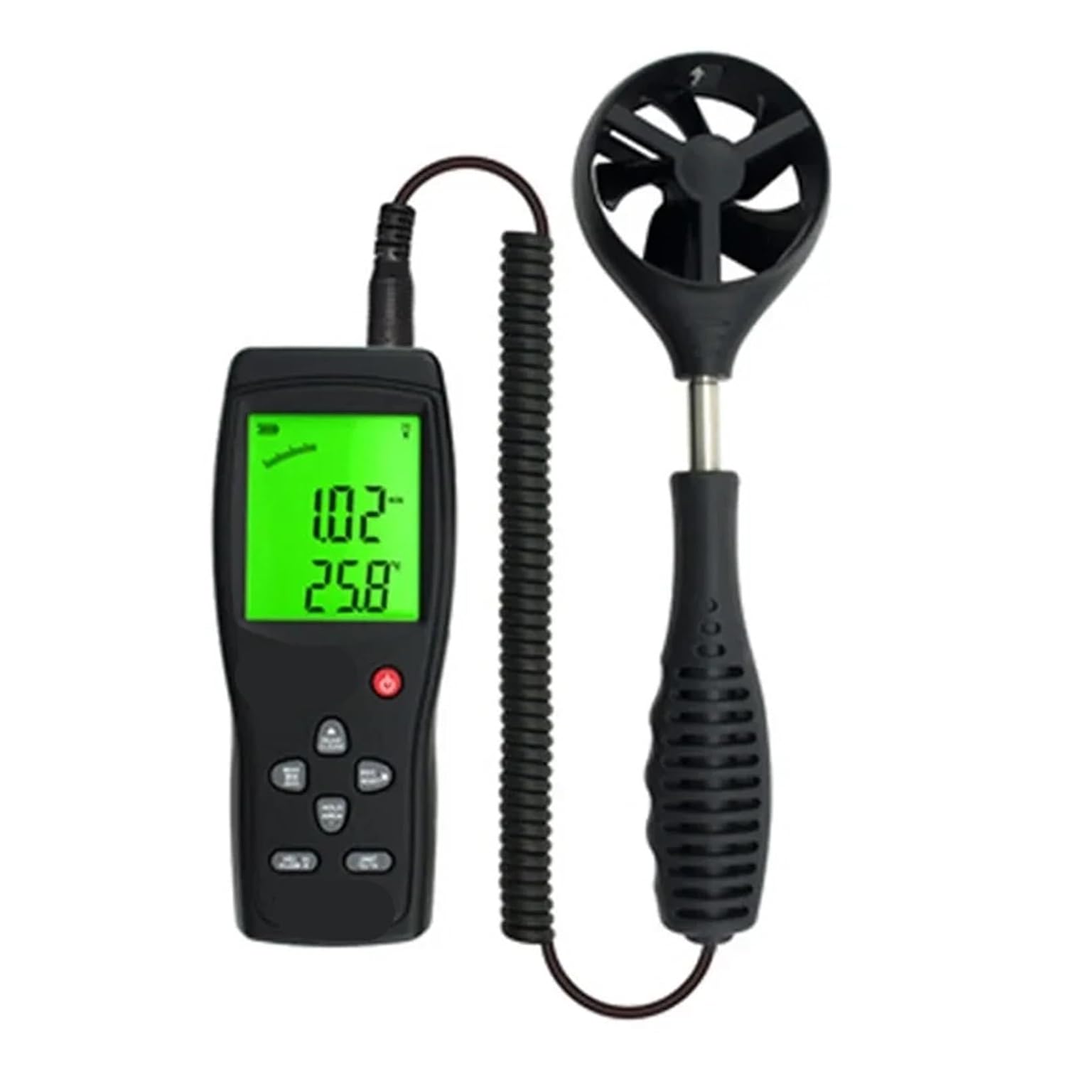 AS856 Handheld High Precision Anemometer Pipe Anemometer