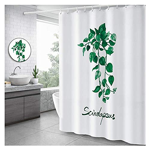Rideau de douche 100% polyester de qualité supérieure 180X200cm