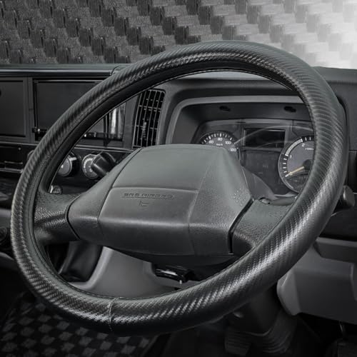 Amazon | トラック ハンドルカバー ML-B 40cm 丸型 ツヤ無 カーボン調