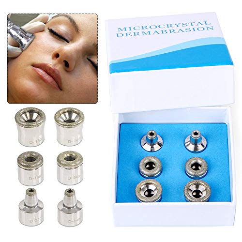 Nmeisi 6 Microdermabrasion Tips Replacement For Facial Diamond Peel Facial Machine #TOP1