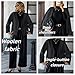 HOTIAN Women Cropped Wool Blend Coats Long Sleeve Coat Jacket Peacoat Fall Winter Outwear Overcoat(DarkGray,S)