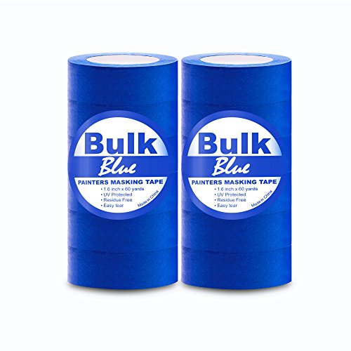 12 Pack 1.6” Blue Painters Tape