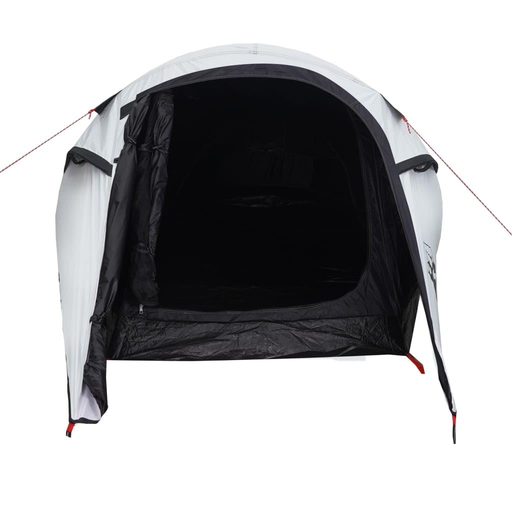 INLIFE Tente de Camping Tunnel 3 Personnes Gris et Orange imperméableéquipements Sportifs,Loisirs de Plein air,Camping & randonnée,Tentes-7.15 lb-Gris-69205