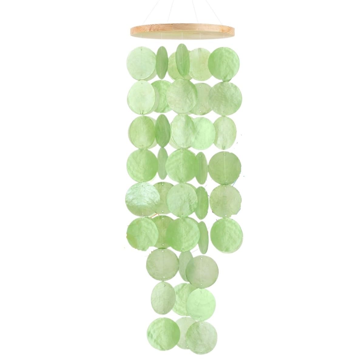 Wind Chime Wind Chimes For Outside Shells Windchimes Coastal Style Decor For Indoor Decoration Great Windchime(Gr�n)