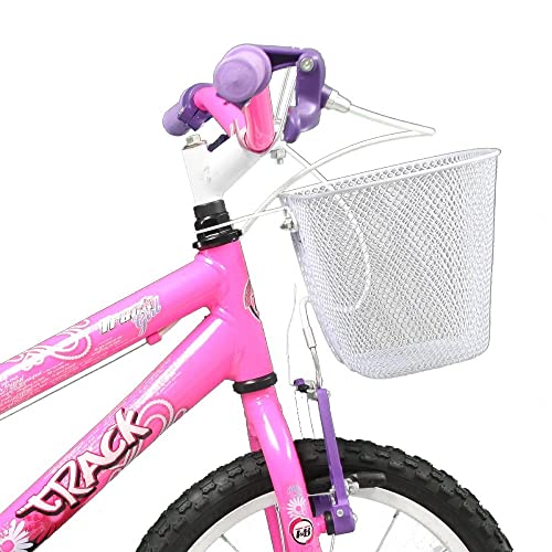 Bicicleta Infantil Aro 16 Track Girl Rosa Flúor, Track Bikes