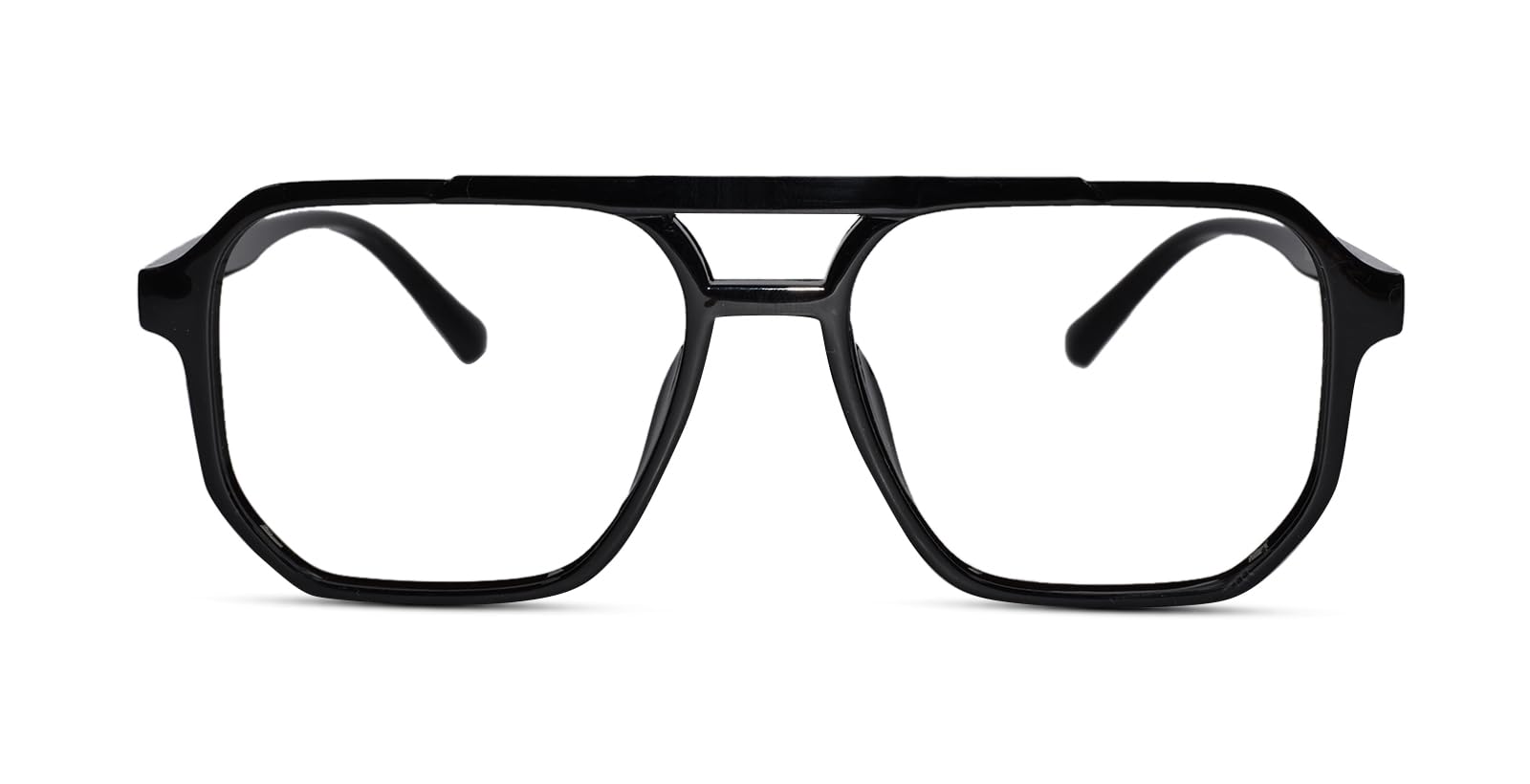 LensKandy Pilot Blue Cut Computer Glasses for Eye Protection | Zero Power, Anti Glare & Blue Light Filter Glasses | UV Protection Eye Glass for Men & Women (Black) | Large (B0BBZRM9WL) Amazon Price History, Amazon Price Tracker