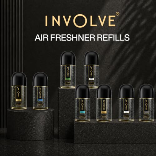 Image of Involve Luxe - Urban Fresh Automatic Room Fresheners Refill Pack | 2200 Sprays Guaranteed | Lasts up to 60 Days (225ml) | Automatic Home Fresheners | Long Lasting Fragrance