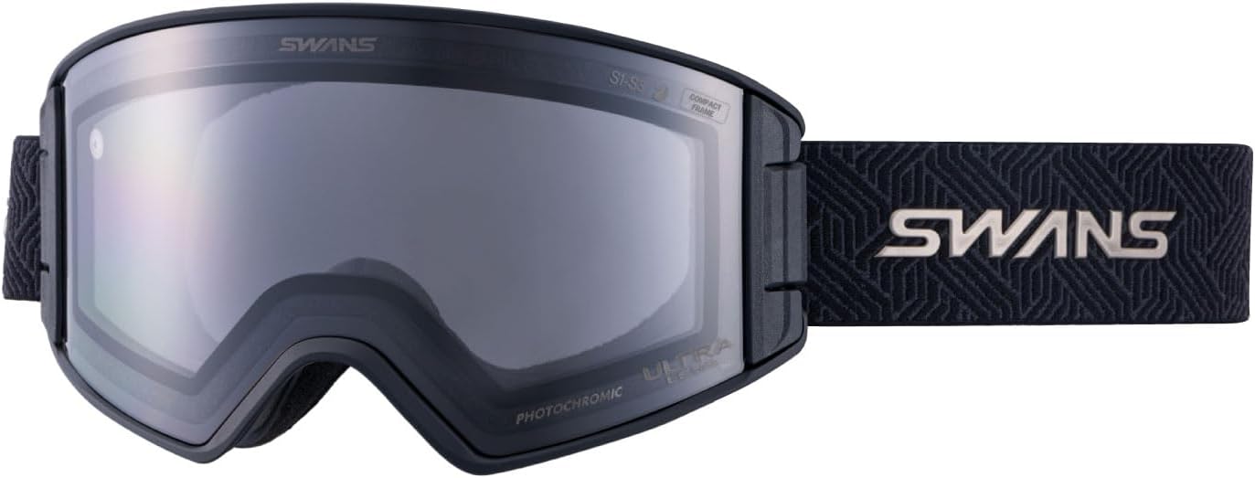 スワンズ] 日本製 スノーゴーグル くもり止め 眼鏡対応 調光 ULTRA ミラ
