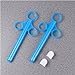 EXCEART OTC- Gel Injector 4pcs Lube Applicator Lube Launchers Lubricant Tube Shooter Lube Anal Vaginal Applicator Injector for Women Men Black Blue Vaginal Suppository Applicator