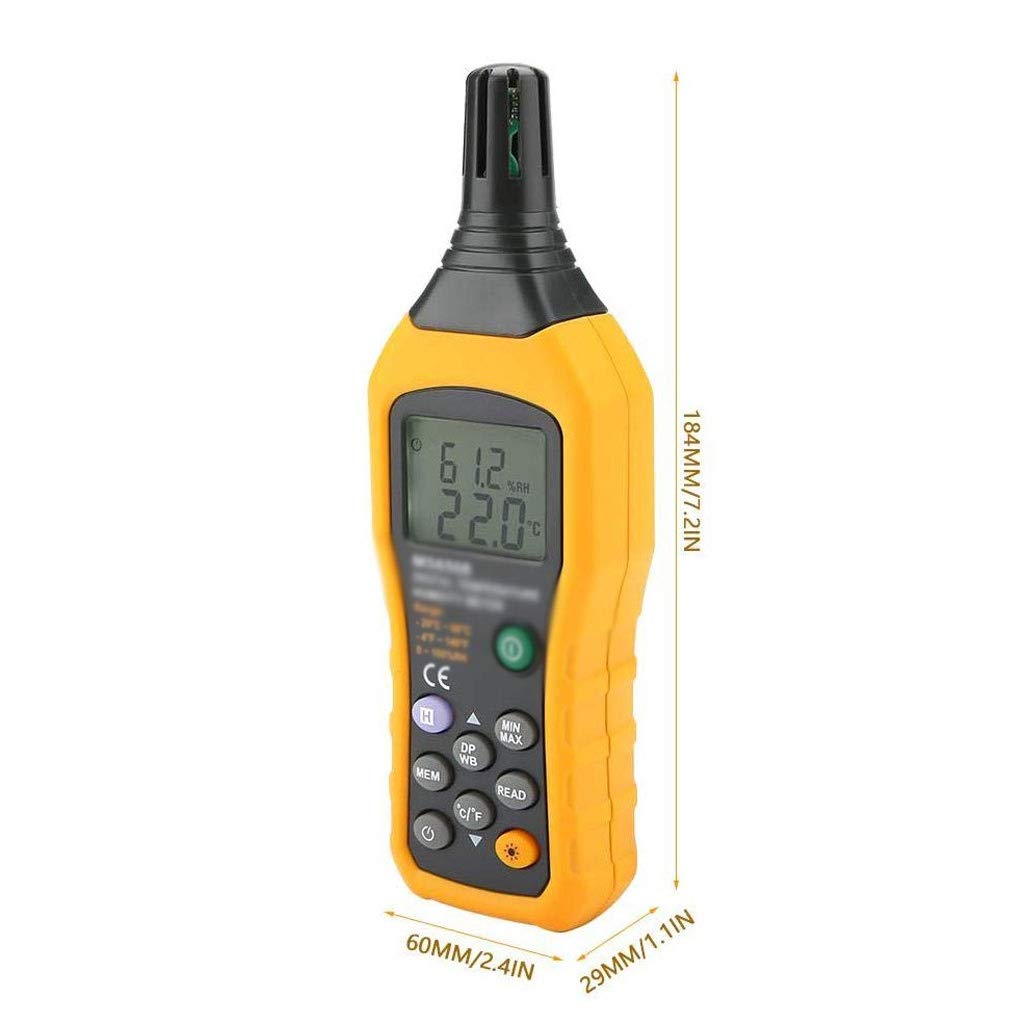 Room Thermometer - Digital Thermo-Hygrometer Precision Temperature and Humidity Measuring Instrument