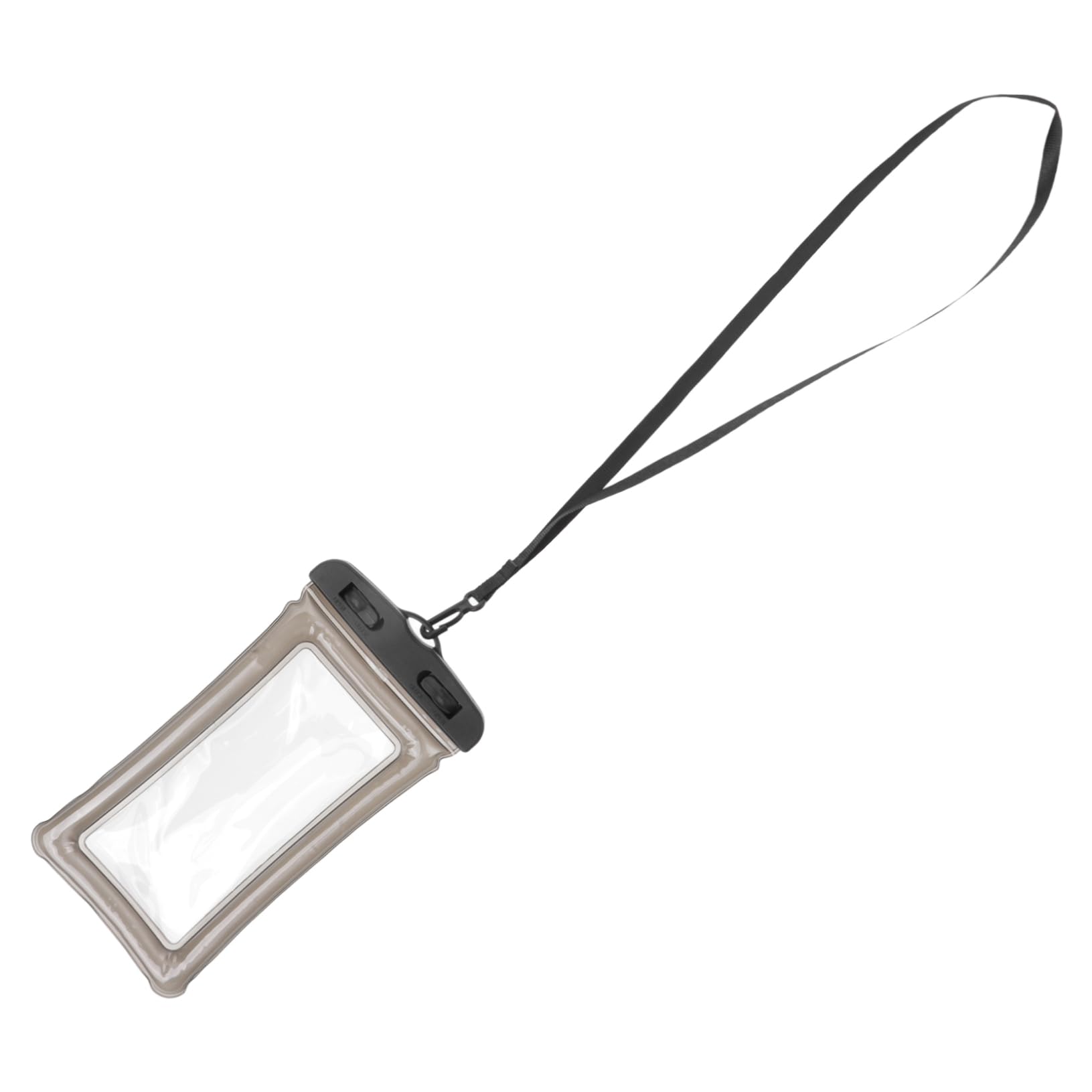 HOODANCOS Shower Phone Holder Waterproof Universal Phone Bag Inflatable Sealed Case Protect Your Device TPU Material Black