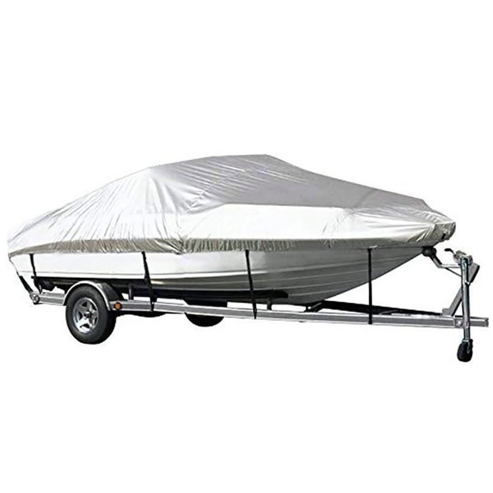 Funda Barco Casco en V Cubierta para Remolque para Nautique Ski Nautique 200 | Tafetán de poliéster 190T, cobertura superior para remolque y exterior