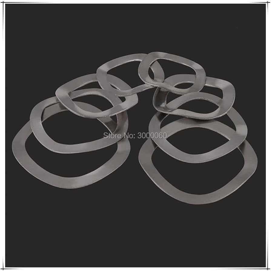 (ID)8mm*(OD)13mm* (H)0.3mm Stainless Steel 304 SS M8 Wave Spring Washer 500pcs/lot