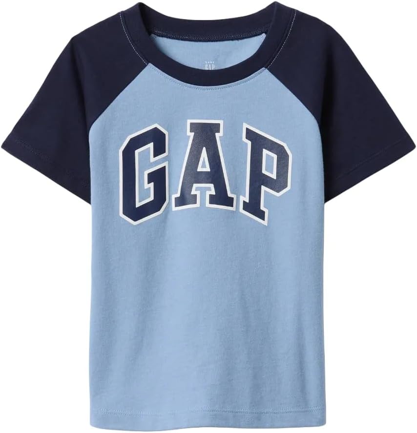 Gap Baby-Boys Short Sleeve Logo Raglan Tee