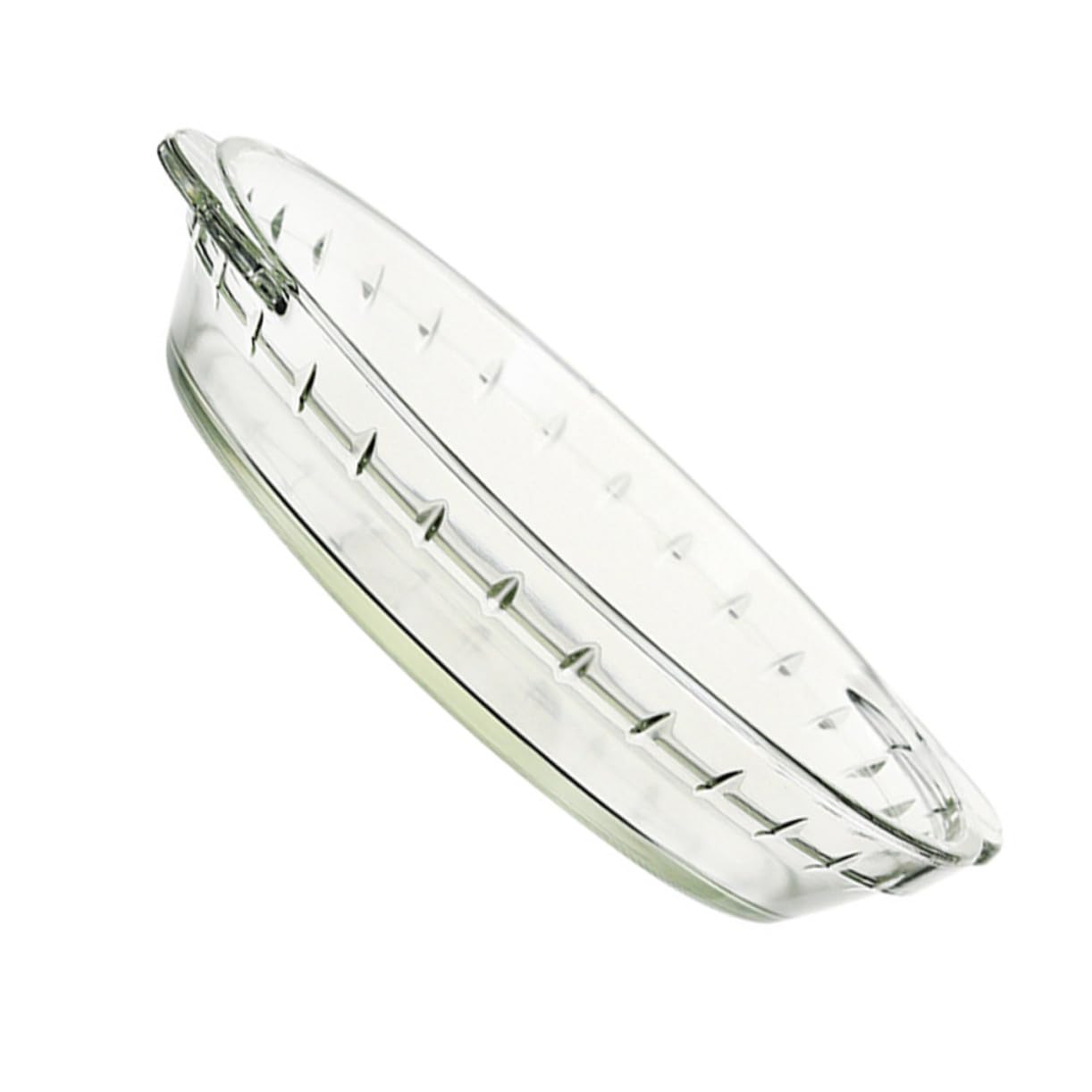 Plat de cuisson verre pour micro-ondes four design ergonomique