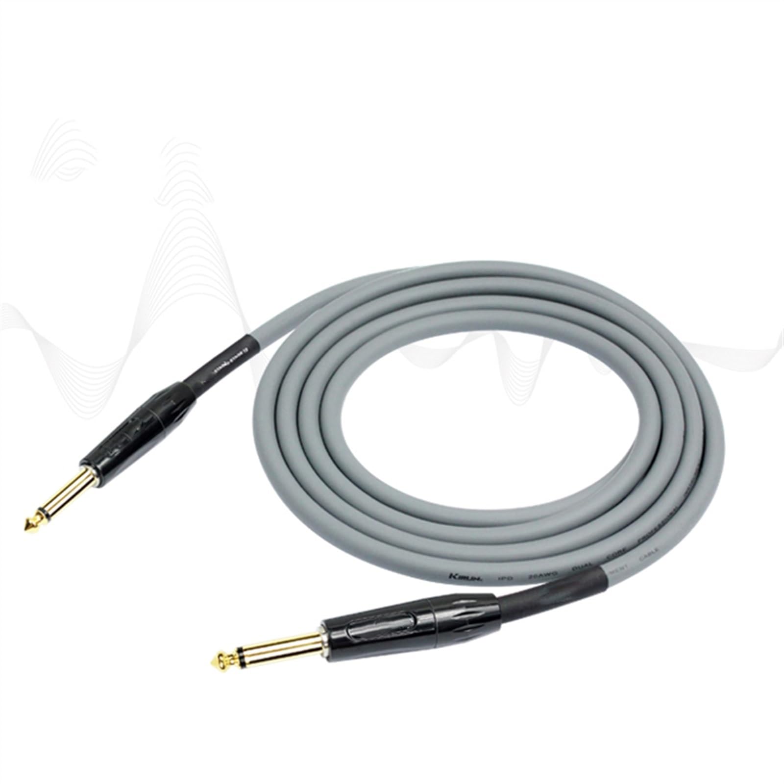 Cable De Guitarra Cable De Bajo Cable De Reducción De Ruido Cable De Instrumento Folklórico Conexión De De Altavoz(300cm)