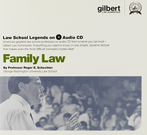 Law School Legends Audio on Family Law (Law School Legends Audio Series) Law School Legends Audio on Family Law (Law School Legends Audio Series)