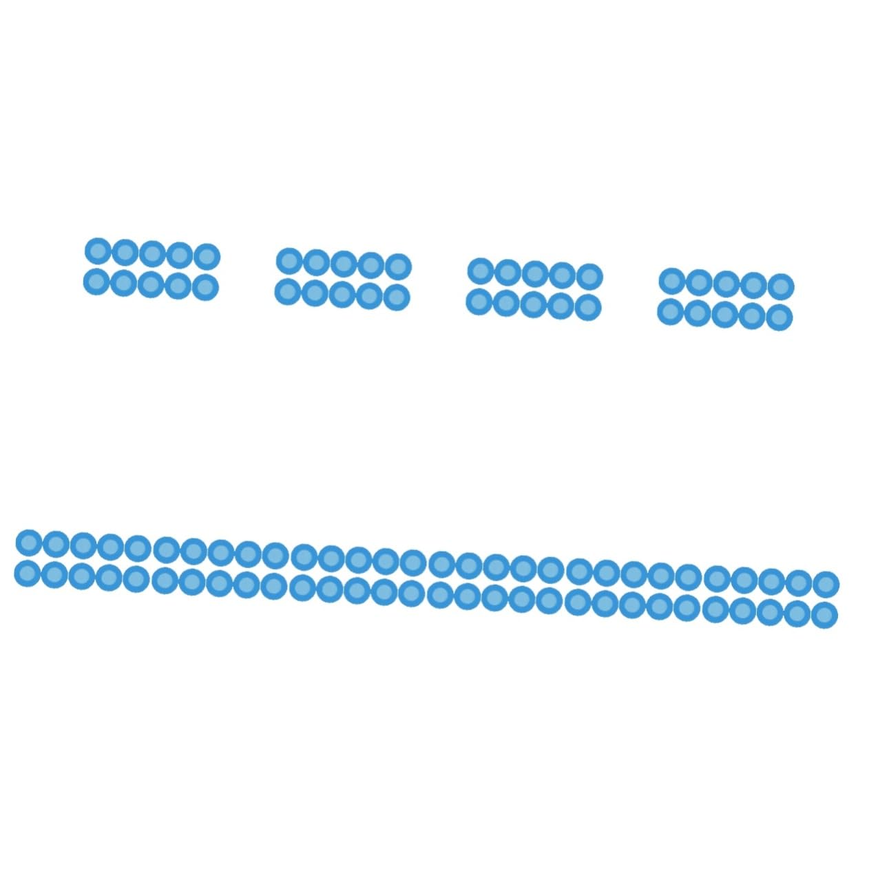 MAGICLULU 10 Juegos Cubiertas Estetoscopio No De Silicona Accesorios De Salud 10 Piezas X 10