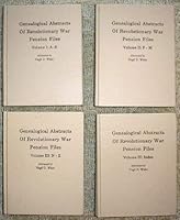 Genealogical Abstracts of Revolutionary War Pension Files 0945099169 Book Cover