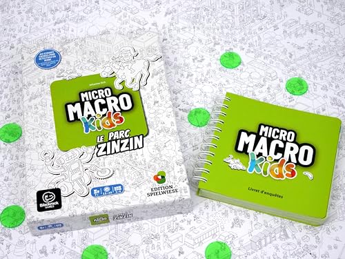 MicroMacro Kids - Zinzin Park - French Version, Multicolored, 275mm x 192mm x 37mm - Image 3