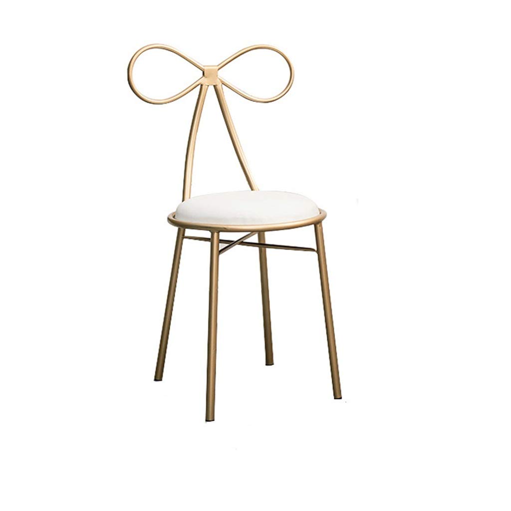 Chaise haute de bar blanche stable et robuste pour îlot de cuisine