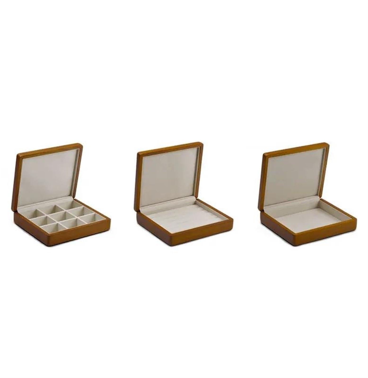 Naszyjnik Organizator retro drewniana biżuteria pudełko pierścień Ring Pierścień z biżuterią z mikrofibry stojak na biżuterię Organizer pakowanie pudełka kolczyka pudełko biżuteria pudełko biżuteria